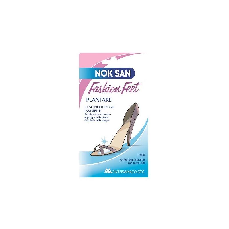 Montefarmaco Nok San Fashion Feet Cuscinetti Gel Plantare 1 Paio