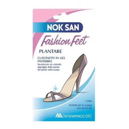 Montefarmaco Nok San Fashion Feet Cuscinetti Gel Plantare 1 Paio