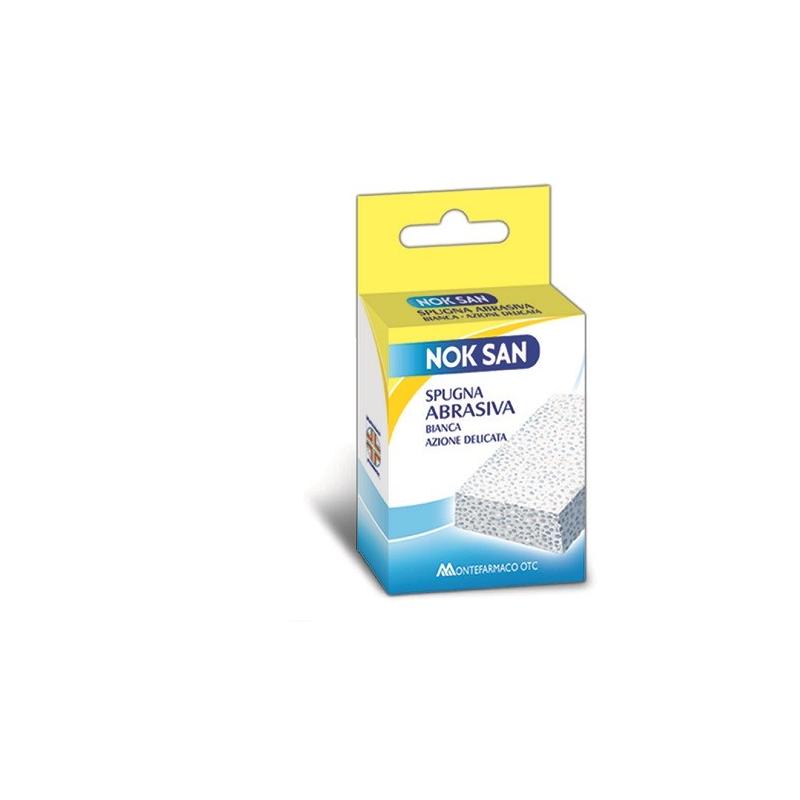 Montefarmaco Nok San Spugna Abrasiva Bianca Azione Delicata 1 Pezzo Montefarmaco Nok San Spugna Abrasiva Bianca Azione Delicata 1 Pezzo