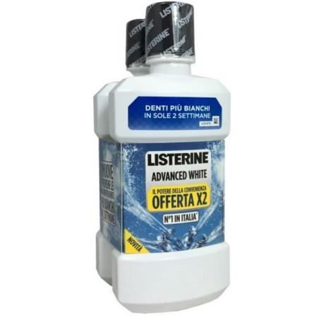 Listerine Advanced White Collutorio Protezione Bianco Naturale