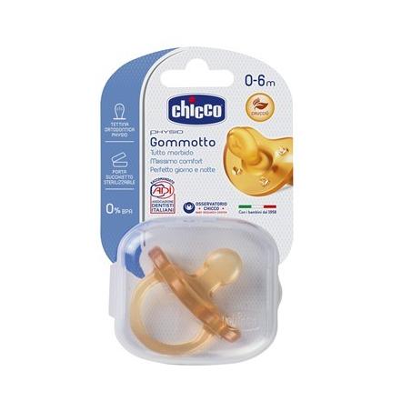 Chicco Gommotto Physio Soft in Caucciù 0-6 Mesi 1 Pezzo