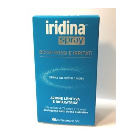 Montefarmaco Iridina Spray Azione Palpebrale Occhi Rossi Irritati 10ml