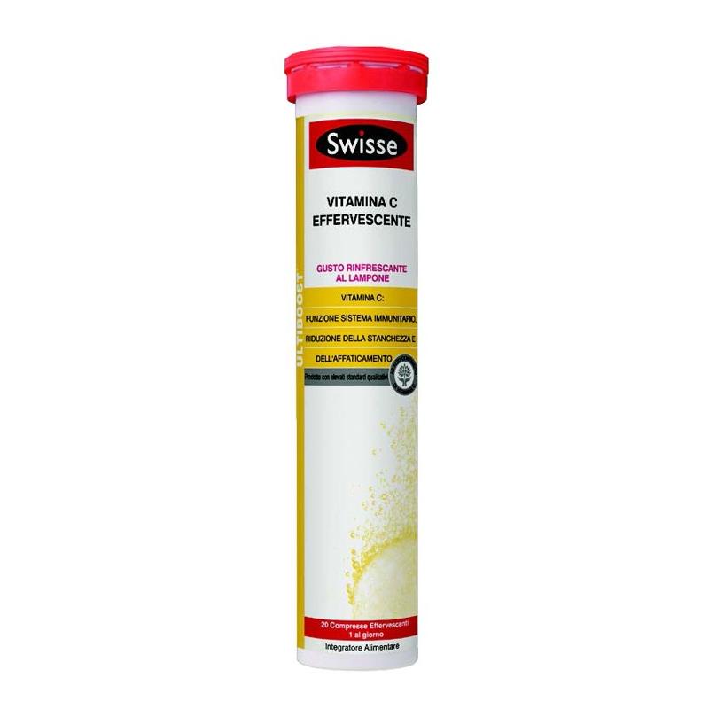 Swisse Vitamina C Effervescente Integratore Sistema Immunitario 20 Compresse