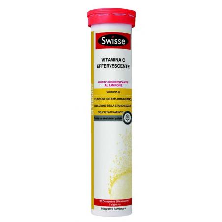 Swisse Vitamina C Effervescente Integratore Sistema Immunitario 20 Compresse