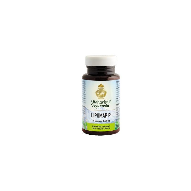 Lipomap P Integratore Ayurvedico per la Digestione 120 Compresse