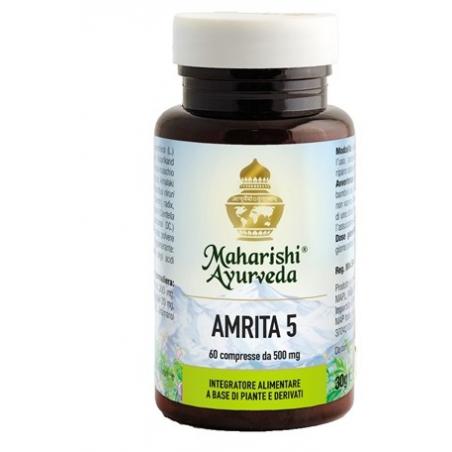Amrita 5 Integratore per l'Equilibrio di Corpo e Mente 60 Compresse