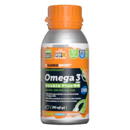 Named Sport Omega 3 Double Plus Integratore per il Colesterolo 240 Perle