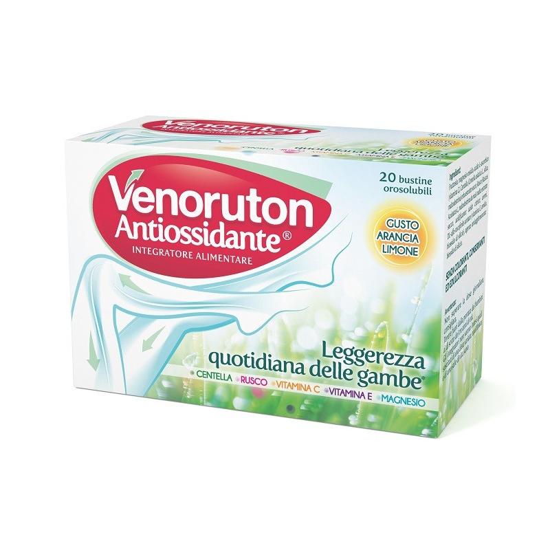 Venoruton Antiossidante Integratore Alimentare Gambe Pesanti 20Bustine