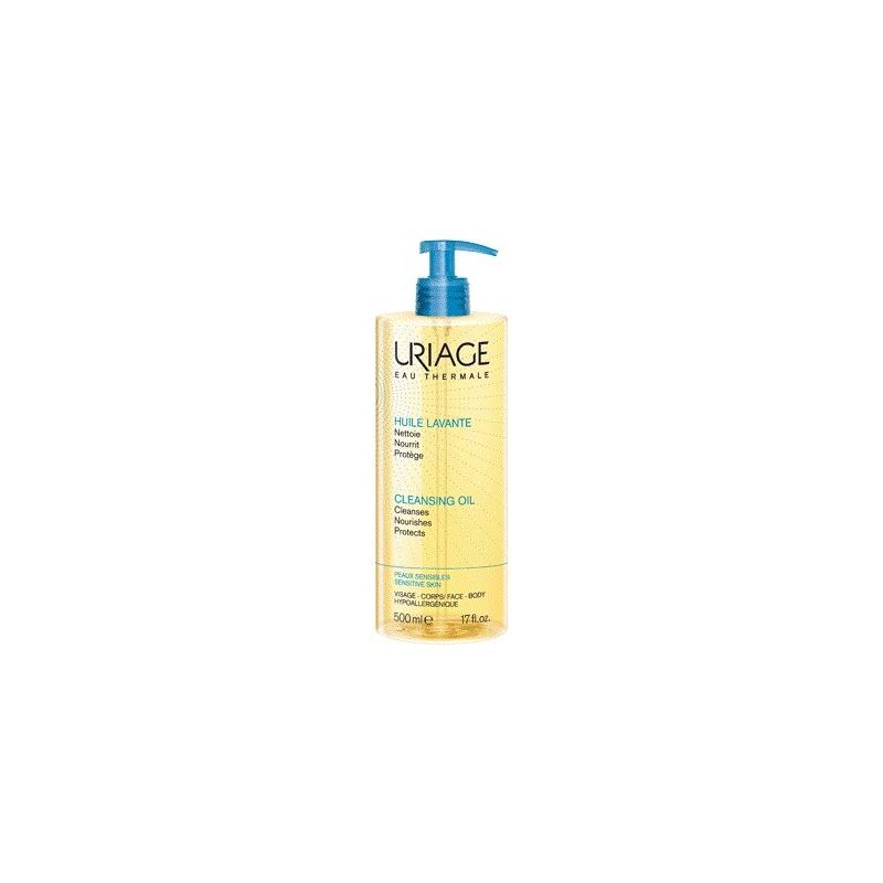 Uriage Eau Thermale Huile Lavante Olio Detergente Pelli Secche 500 ml