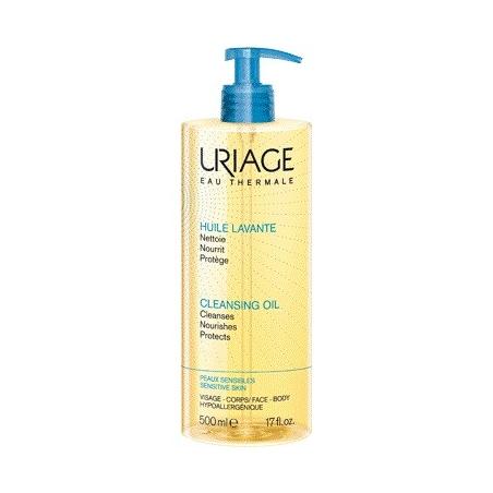 Uriage Eau Thermale Huile Lavante Olio Detergente Pelli Secche 500 ml