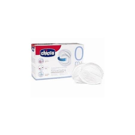 Chicco Natural Feeling Coppetta Assorbilatte Antibatterica 60 Pezzi