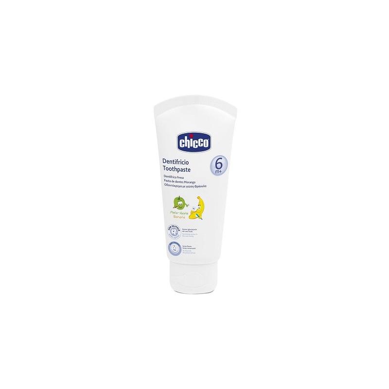 Chicco Dentifricio Mela Banana per Bambini 50 Ml 6+ Mesi