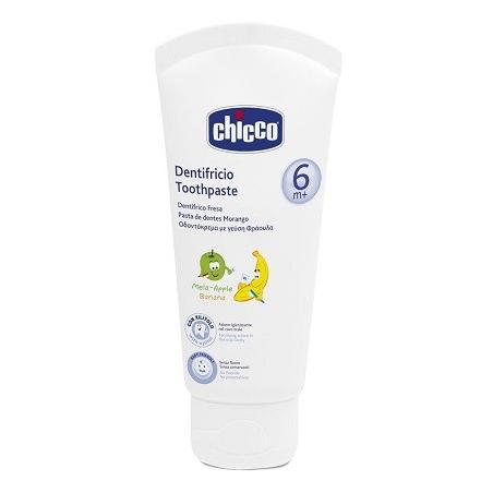 Chicco Dentifricio Mela Banana per Bambini 50 Ml 6+ Mesi