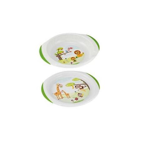 Chicco Set Piatti 12 Mesi+ Piatto Fondo e Piatto Piano per Bambini