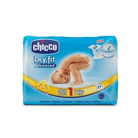 Chicco Dry Fit Advanced 27 Pezzi New Born 2-5 Kg