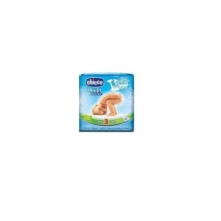 Chicco Dry Fit Advanced 12 Pezzi Pannolini Midi 4-9 Kg