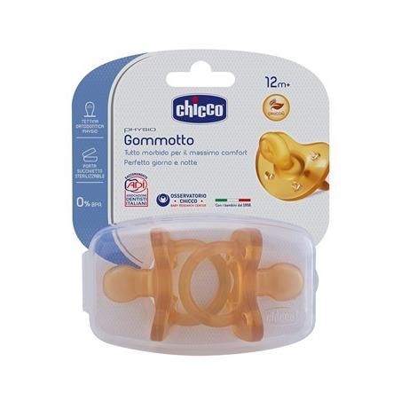 Chicco Physio Soft 2 Pezzi Gommotto in Caucciù 12 Mesi+