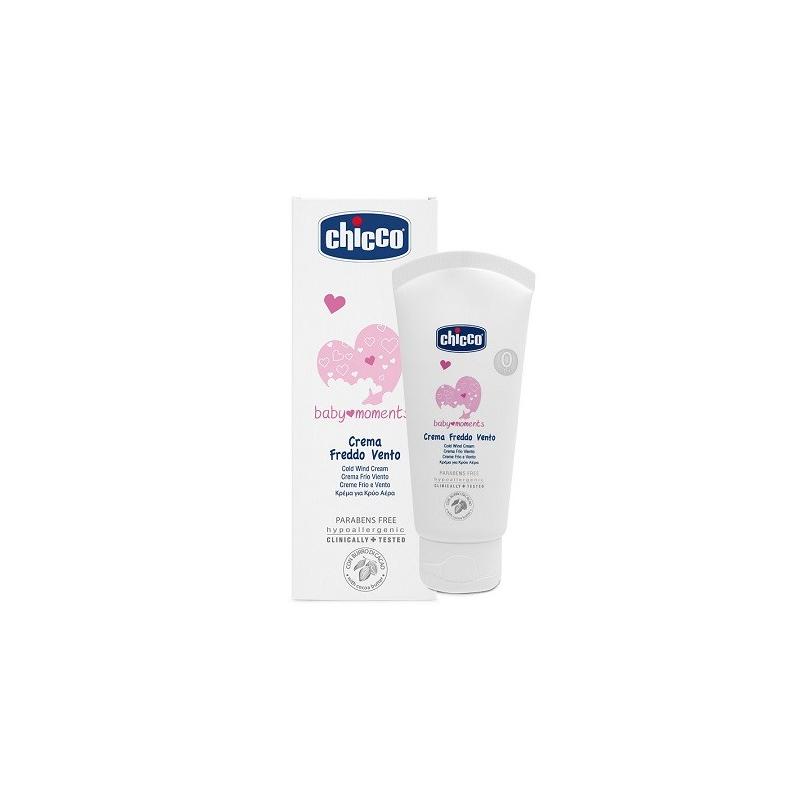 Chicco Cosmetici Baby Moments Crema Vento 50ml per Pelli Delicate