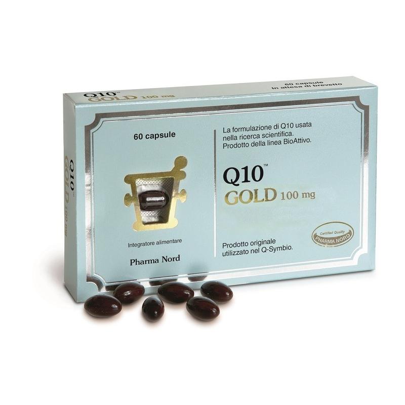 Pharma Nord Q10 Gold Integratore a base di Coenzima Q10 60 Capsule