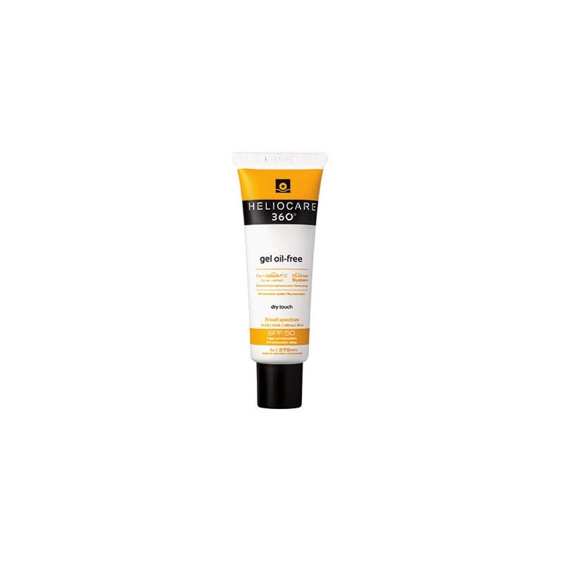 Heliocare 360 Gel Oil Free 50 ml SPF 50 Effetto Dry sulla Pelle