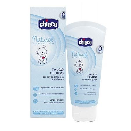 Chicco Natural Sensation Talco Fluido con Amico di Tapioca 100ml