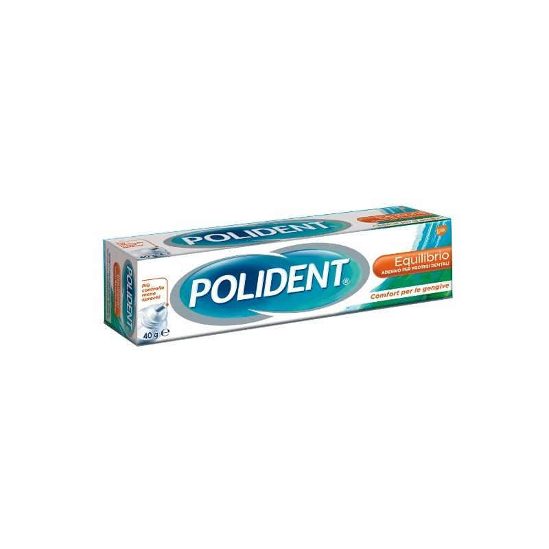 Polident Equilibrio 40 g Crema Adesiva per Dentiere