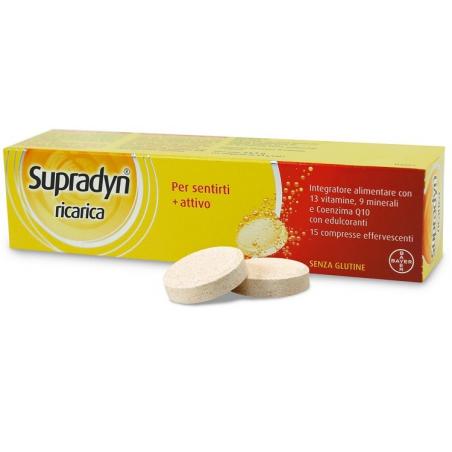 Supradyn Ricarica 15 Compresse Effervescenti Integratore Vitamine