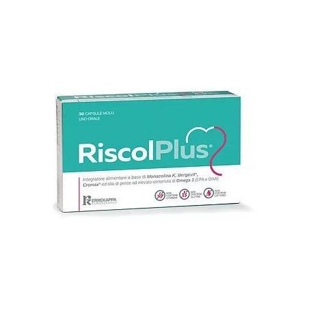 Errekappa Riscol Plus 30 Capsule Integratore per Colesterolo