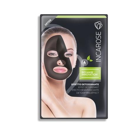 Incarose Bio Mask Innovation Black Mask Maschera Viso Detox