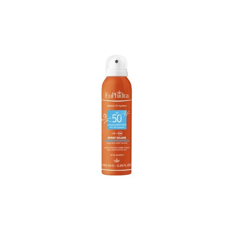 EuPhidra Kaleido Uv System 150 Ml Spray Solare Dermopediatrico SPF 50