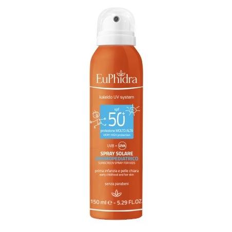 EuPhidra Kaleido Uv System 150 Ml Spray Solare Dermopediatrico SPF 50