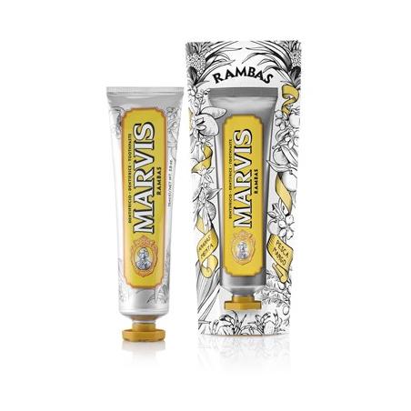 Marvis Rambas Dentifricio Sapore Fresco e Vellutato 75 ml