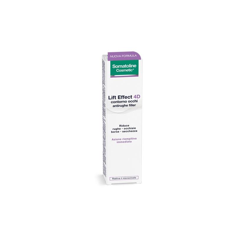 Somatoline Cosmetic 15 Ml Lift Effect 4D Contorno Occhi Antirughe