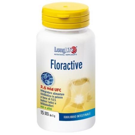 Longlife Floractive Integratore per l'Equilibrio Intestinale 75 g