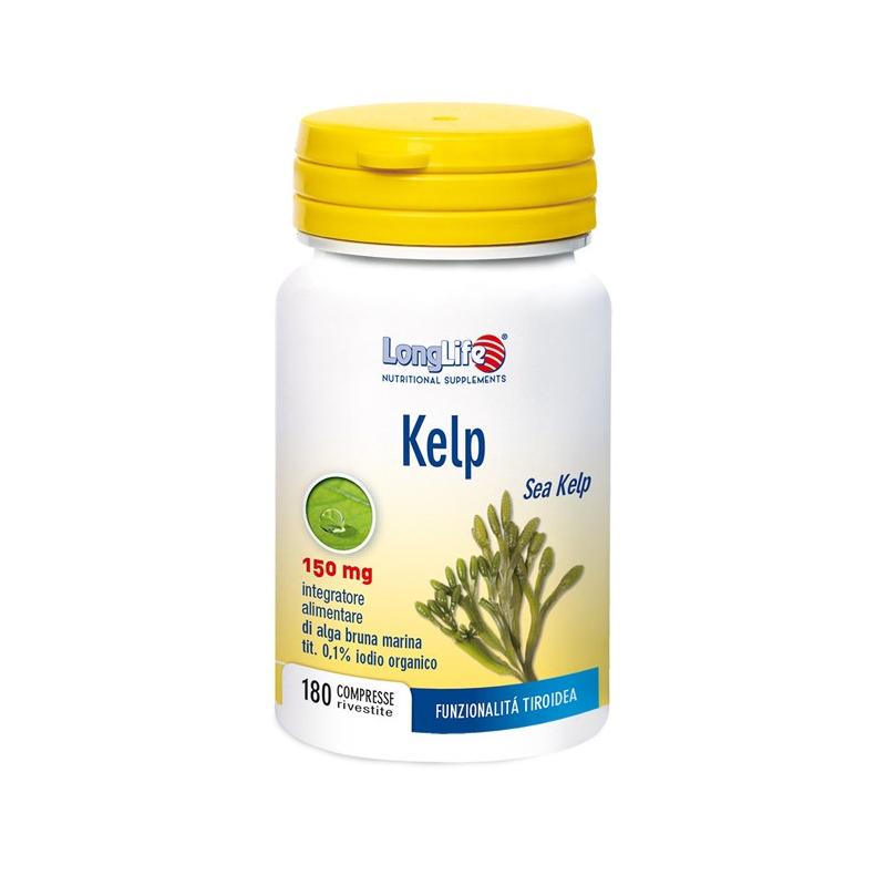 Longlife Kelp Integratore per il Controllo del Peso 180 Compresse