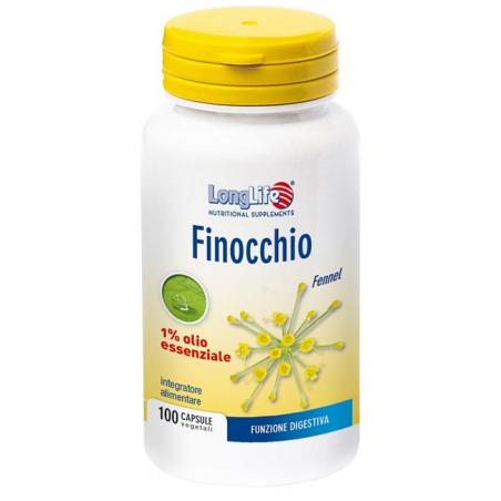 Longlife Finocchio Integratore Digestivo 1% 100 Capsule Vegetali