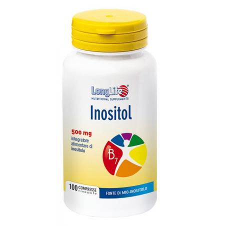 Longlife Inositol Integratore Tonico adattogeno 100 Tavolette