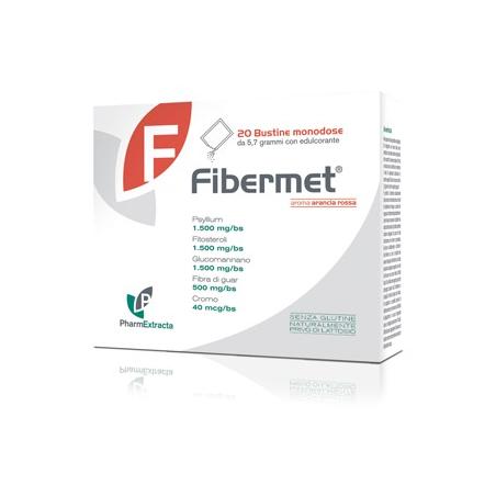 Fibermet 20bust integratore alimentare a base di psillio