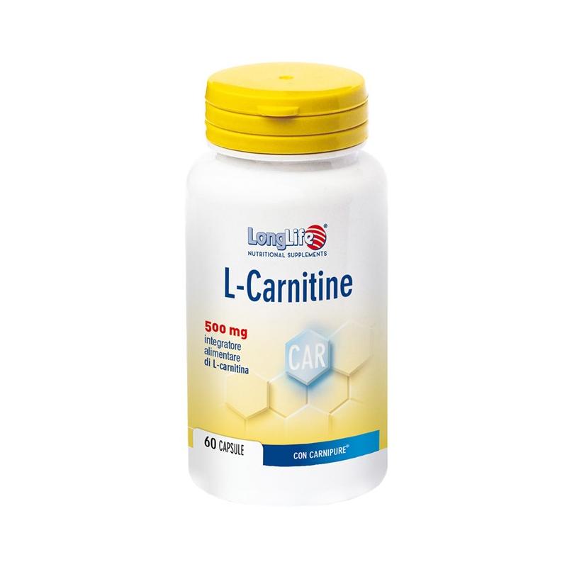 LongLife L-Carnitine Integratore per gli Sportivi 60 Capsule