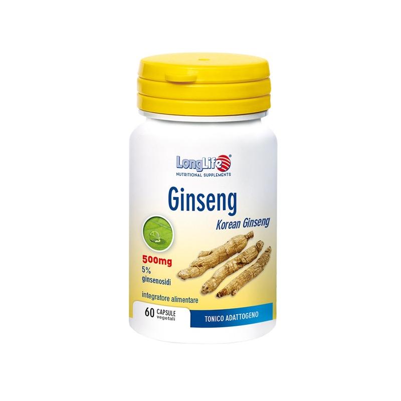 Longlife Ginseng Integratore Energizzante 60 Capsule