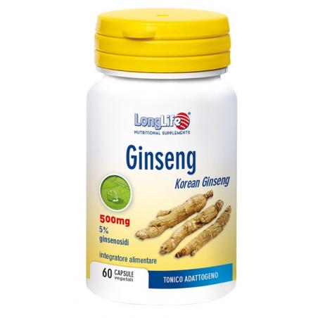 Longlife Ginseng Integratore Energizzante 60 Capsule