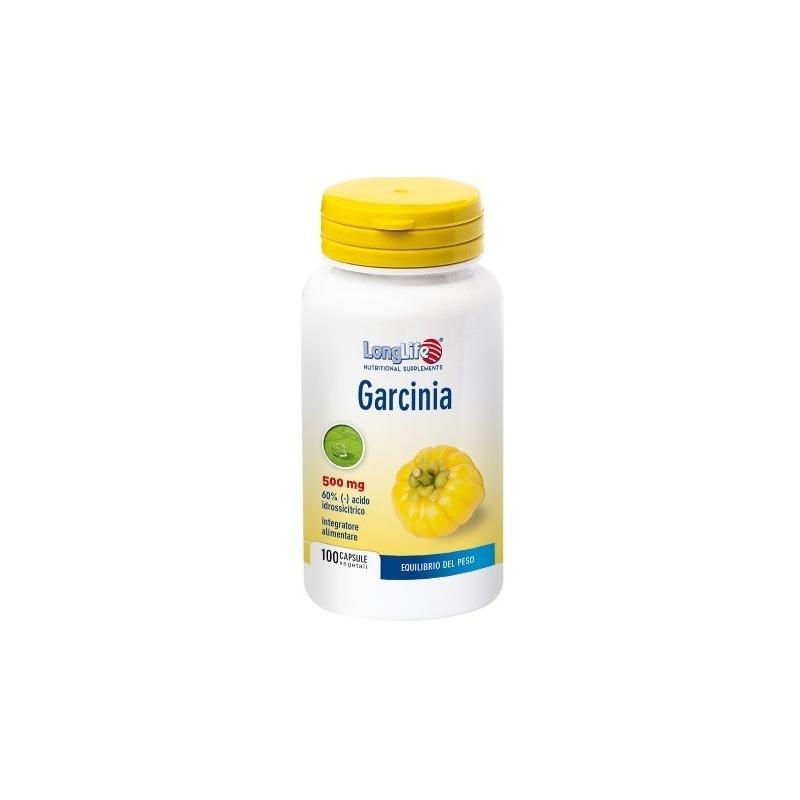 Longlife Garcinia Integratore per dimagrire 100 Capsule