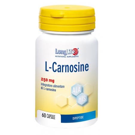 LongLife L-Carnosine Integratore per Sportivi 60 Capsule