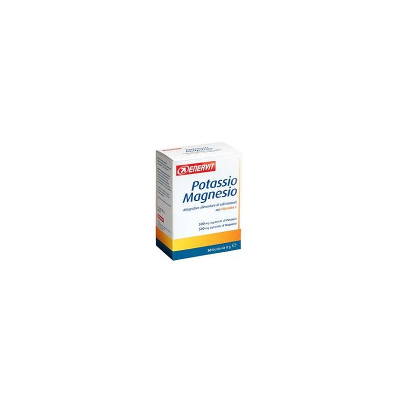 Enervit Potassio Magnesio 10 Bustine Alimento Ricco di Vitamina C