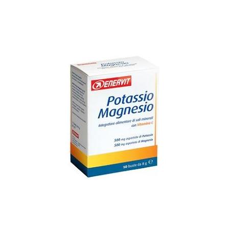 Enervit Potassio Magnesio 10 Bustine Alimento Ricco di Vitamina C