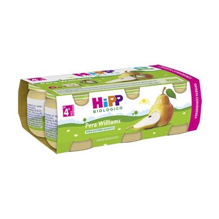 Hipp Biologico Omogeneizzati di Frutta Pera Williams 6*80 g