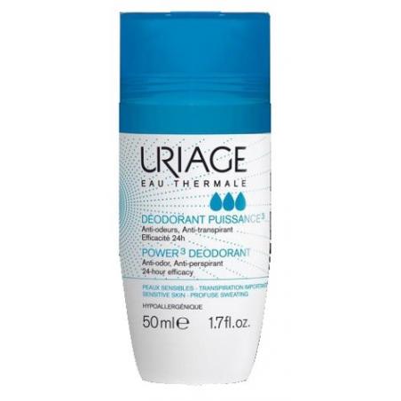 Uriage Deodorante Power 3 Roll-on Contro i Cattivi-odori