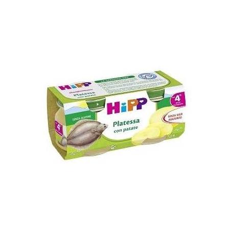 Hipp Biologico Omogeneizzati di Pesce Platessa con Patate 2*80g