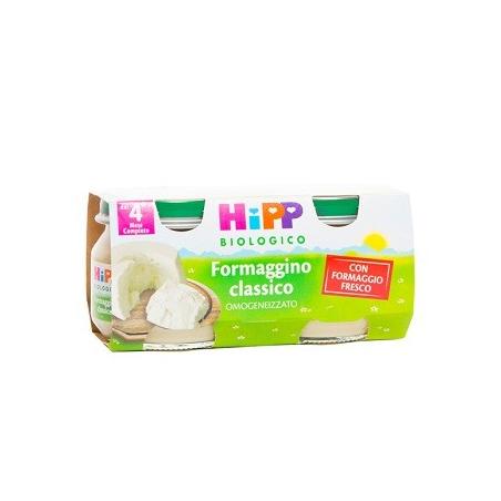 Hipp Biologico Omogeneizzati Gusto Formaggino Classico 2*80g