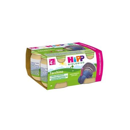 Hipp Biologico Omogeneizzati di Carne di Tacchino 4*80g